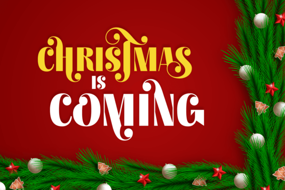 Christmas Sounds Font - Preview 1