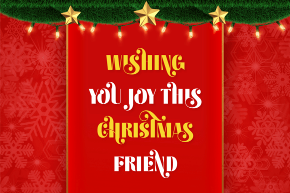 Christmas Sounds Font - Preview 2