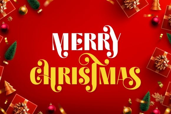 Christmas Sounds Font - Preview 4