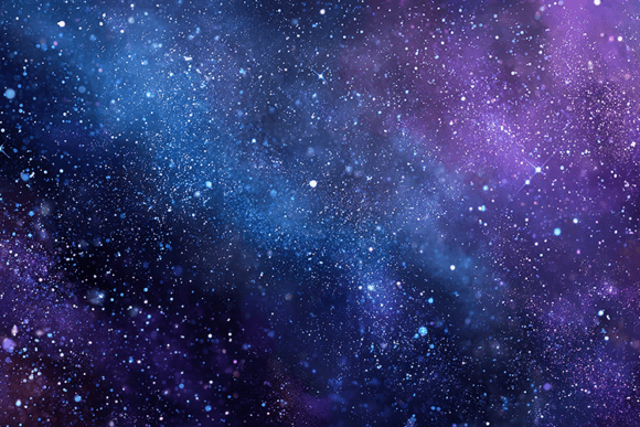 Deep Blue Purple Milky Way