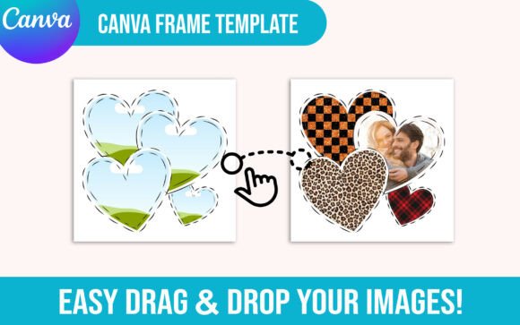 Editable Valentine’s Day Canva Frame