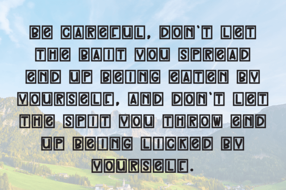 Gift Box Font - Preview 5