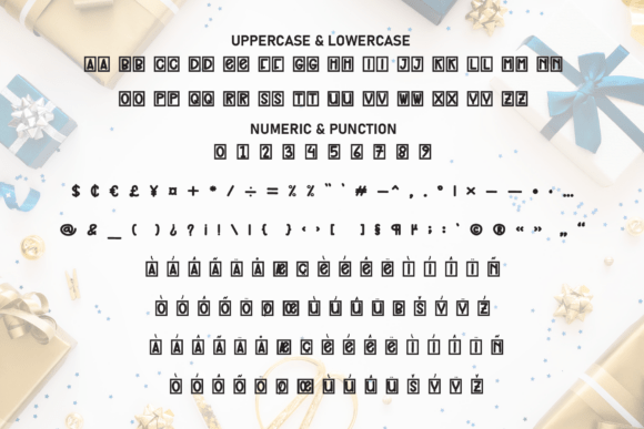Gift Box Font - Preview 6