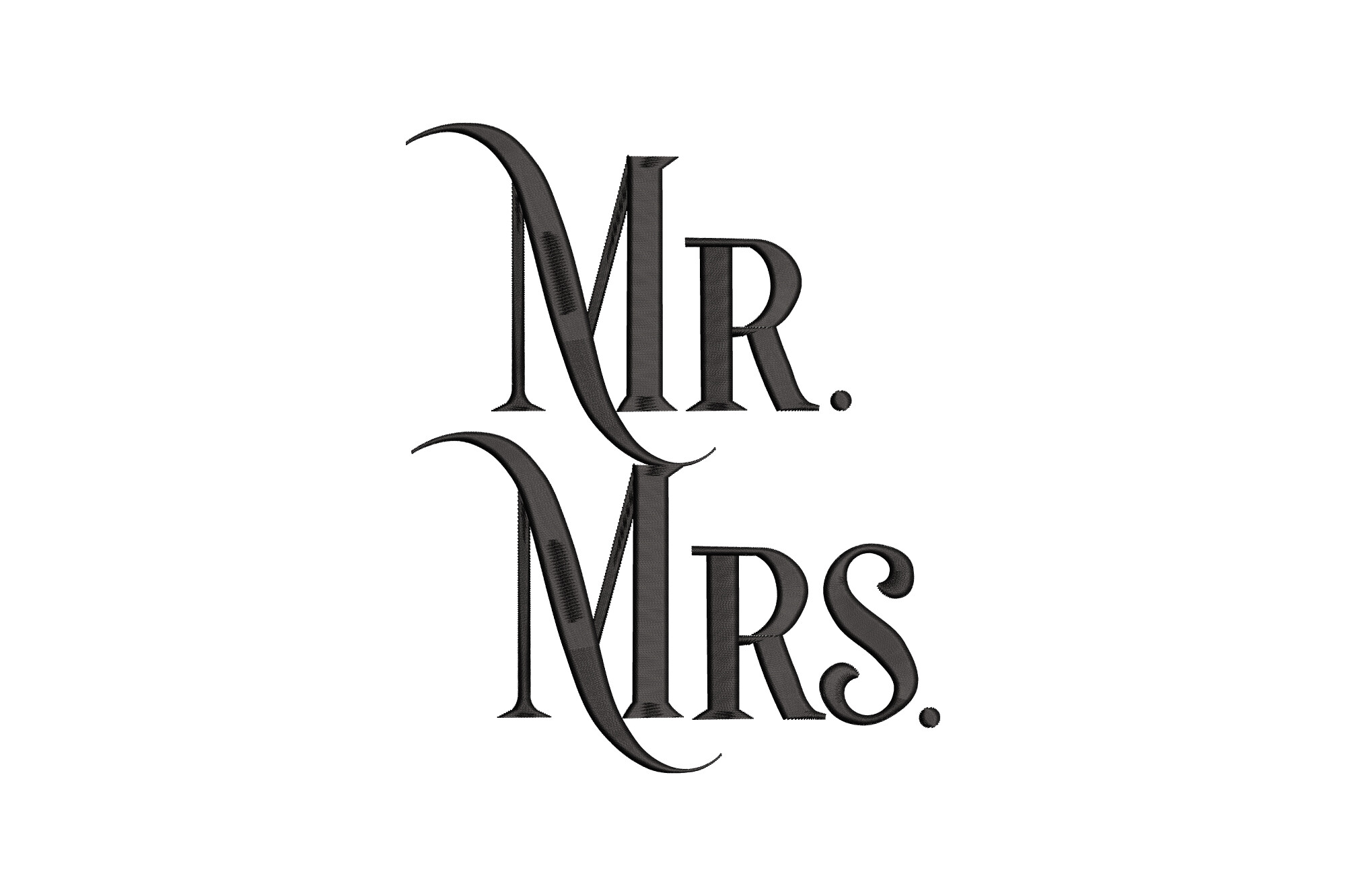 Beautiful Mr. and Mrs.