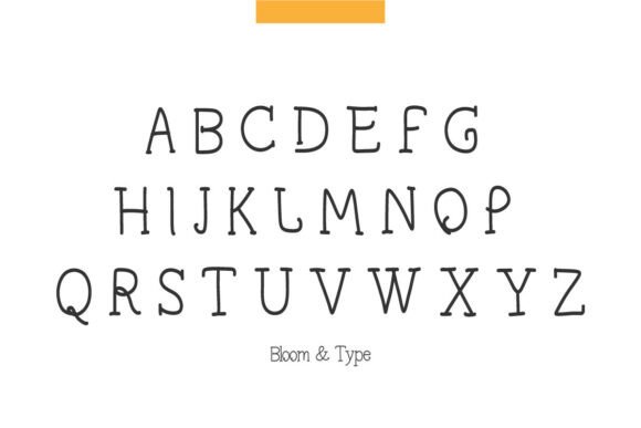 Blessora Font - Preview 3