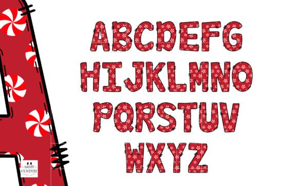 Christmas Candy Bundle Font - Preview 3