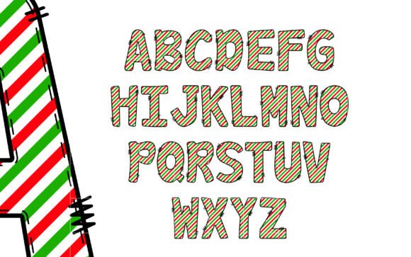 Christmas Candy Bundle Font - Preview 4