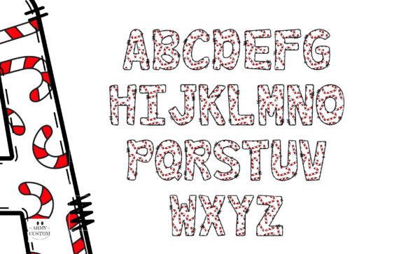 Christmas Candy Bundle Font - Preview 6