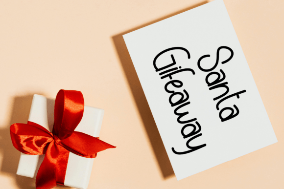 Christmas Notepad Font - Preview 3