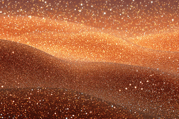 Copper Bronze Glitter Texture