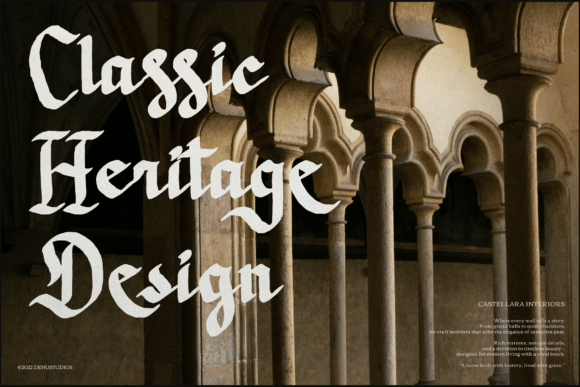Dicaten Font - Preview 4
