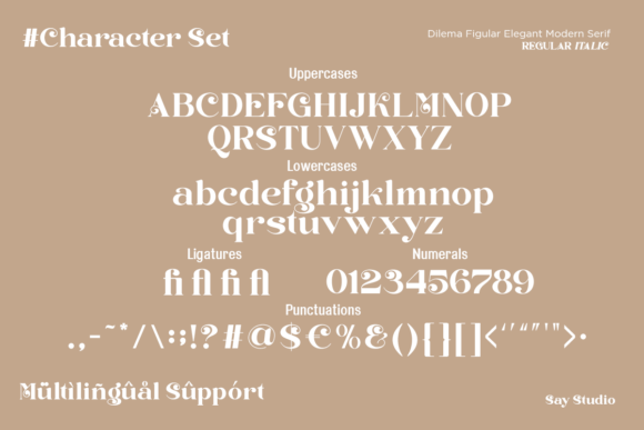 Dilema Figular Font - Preview 6