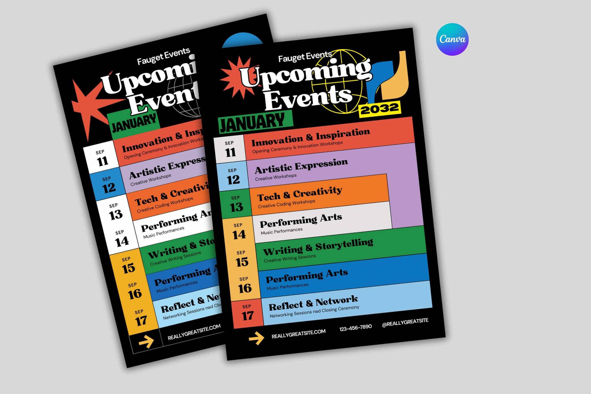 Event Flyer Template – Canva