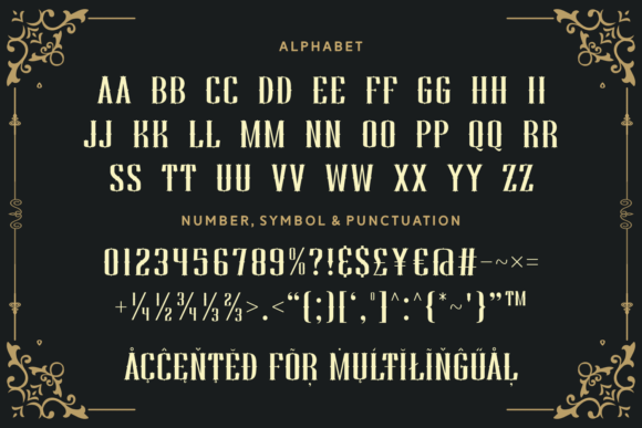 Gothic Castle Font - Preview 4