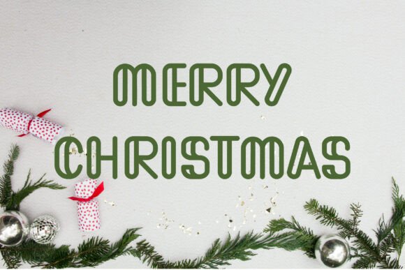 Ho Ho Holly Jolly Font PNG with transparent background - Preview 1