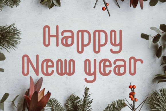 Ho Ho Holly Jolly Font PNG with transparent background - Preview 3