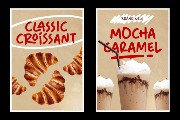 Ngopi Santuy Font PNG with transparent background - Preview 3