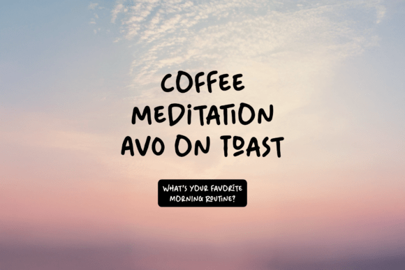 Ngopi Santuy Font PNG with transparent background - Preview 4