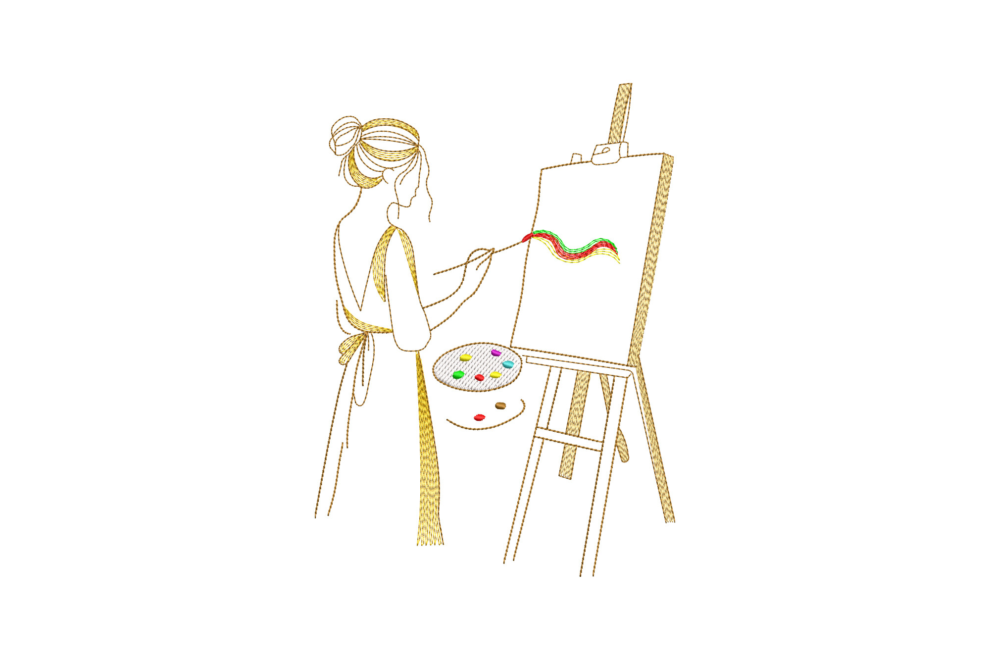 Painting Girl