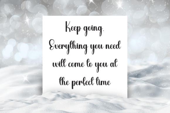 Angelsnow Font - Preview 4