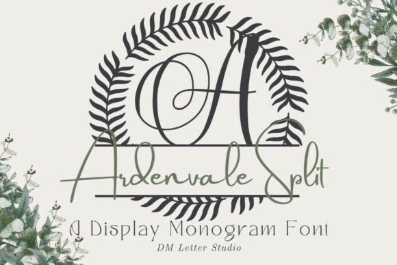 Ardenvale Split Monogram