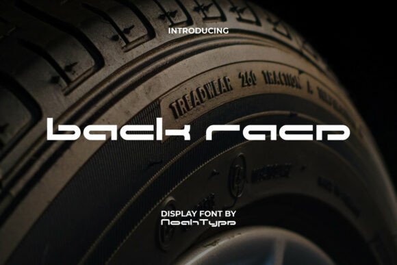 Back Race Font - Preview 1