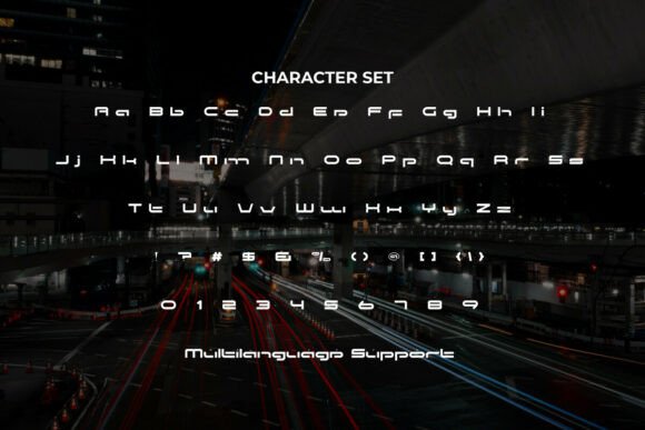 Back Race Font - Preview 3