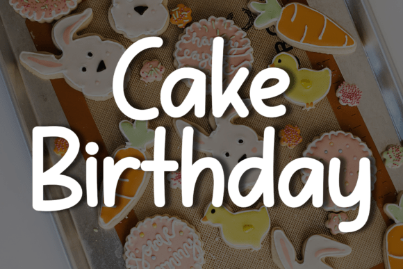 Birthday Handwriting Font - Preview 4