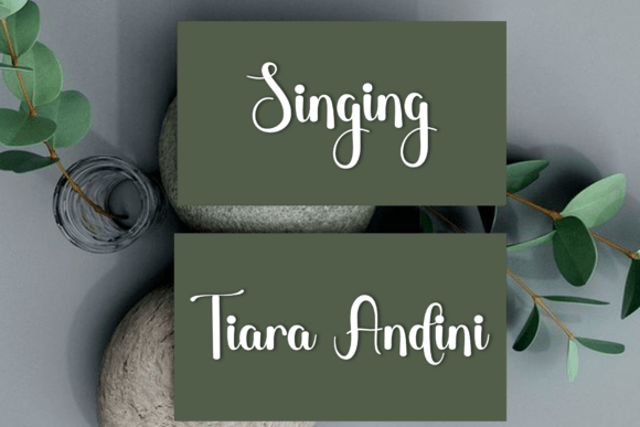 Christmas Signature Font - Preview 3