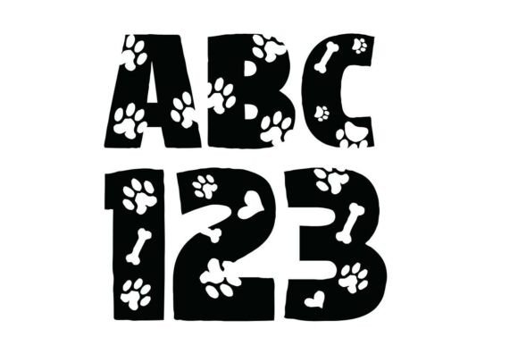 Dog Paws Font - Preview 2
