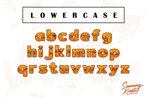 Flory Autumn Font - Preview 2