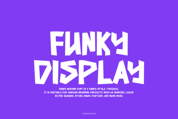 Funky Woshim Font - Preview 1