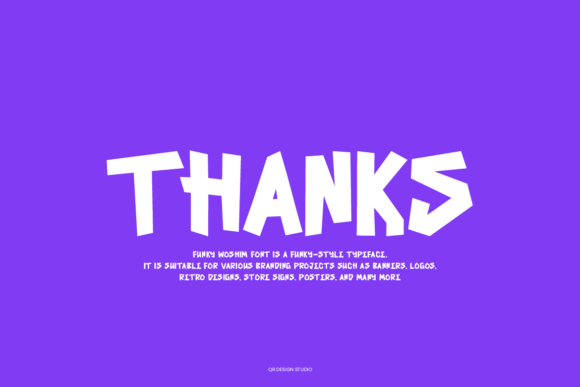 Funky Woshim Font - Preview 6