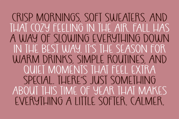 Giving Thanks Font - Preview 1