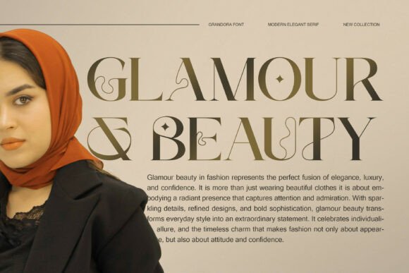Grandora Font - Preview 1