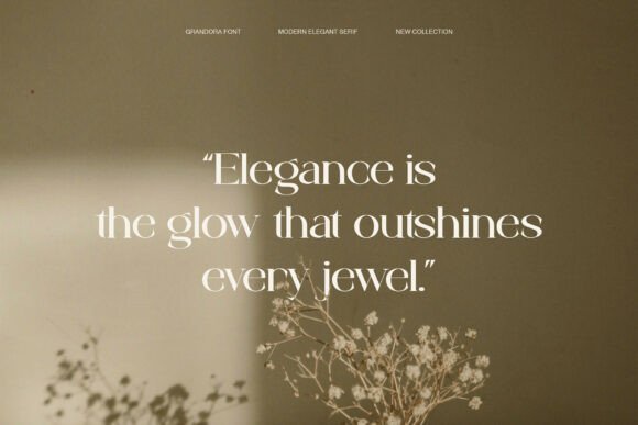 Grandora Font - Preview 6