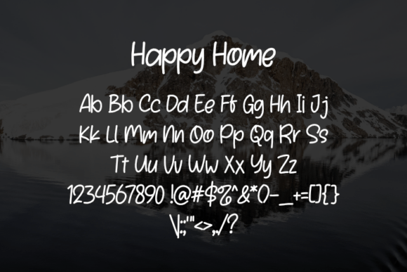 Hello December Font - Preview 1