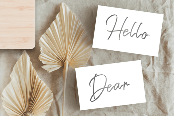 Sabrina Pamella Font PNG with transparent background - Preview 4