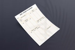 2026 Event Planner Template Graphic by Pugazh Logan · Creative Fabrica
