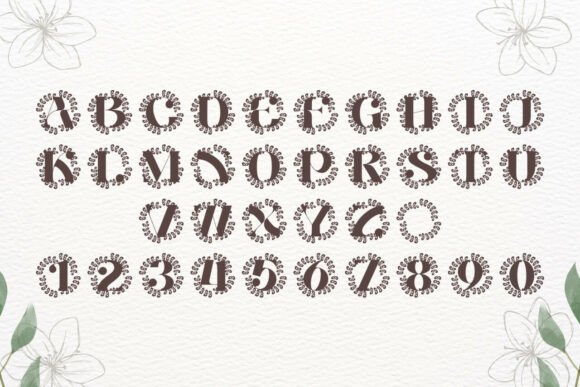 Avelynne Monogram Font - Preview 3