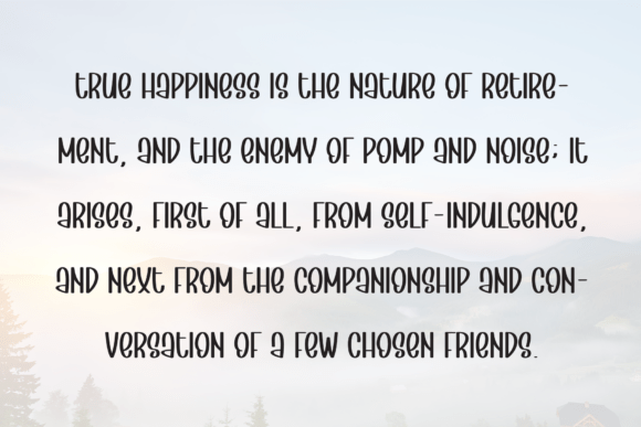 Beach Minimalist Font - Preview 5
