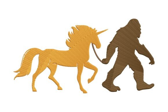 Bigfoot Sasquatch Unicorn