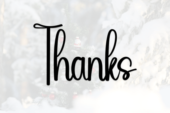 Bubble Christmas Font - Preview 4