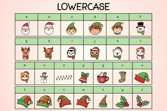 Christmas Color Dingbats Font - Preview 2