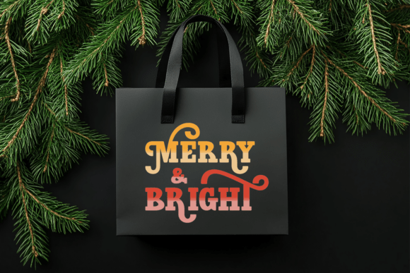 Christmas Moonlight Font - Preview 5