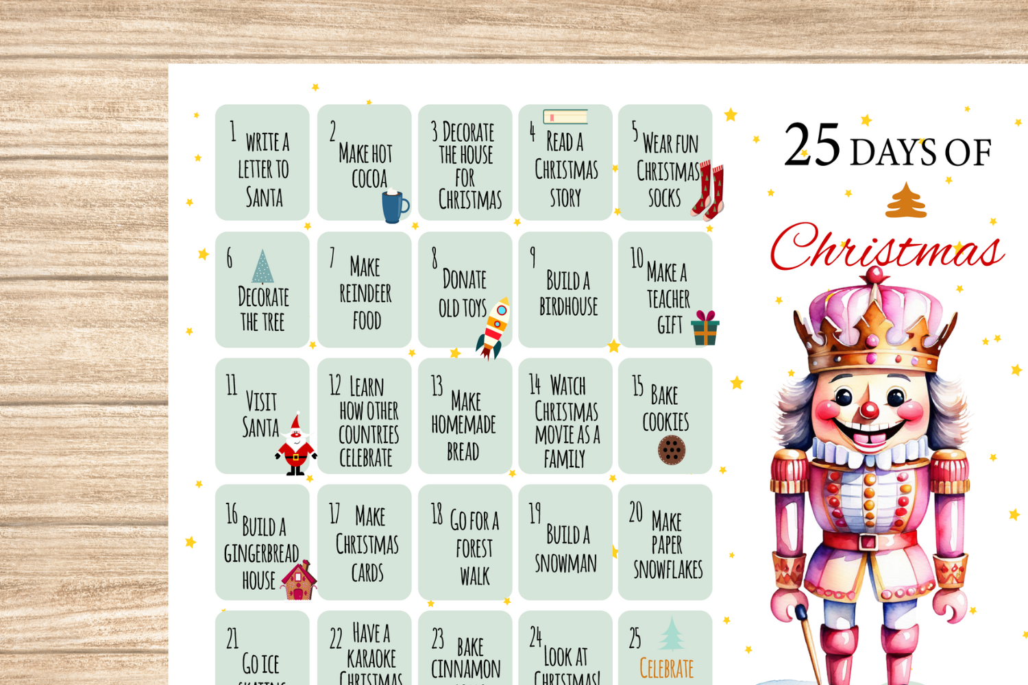 Christmas Calendar, Advent Calendar