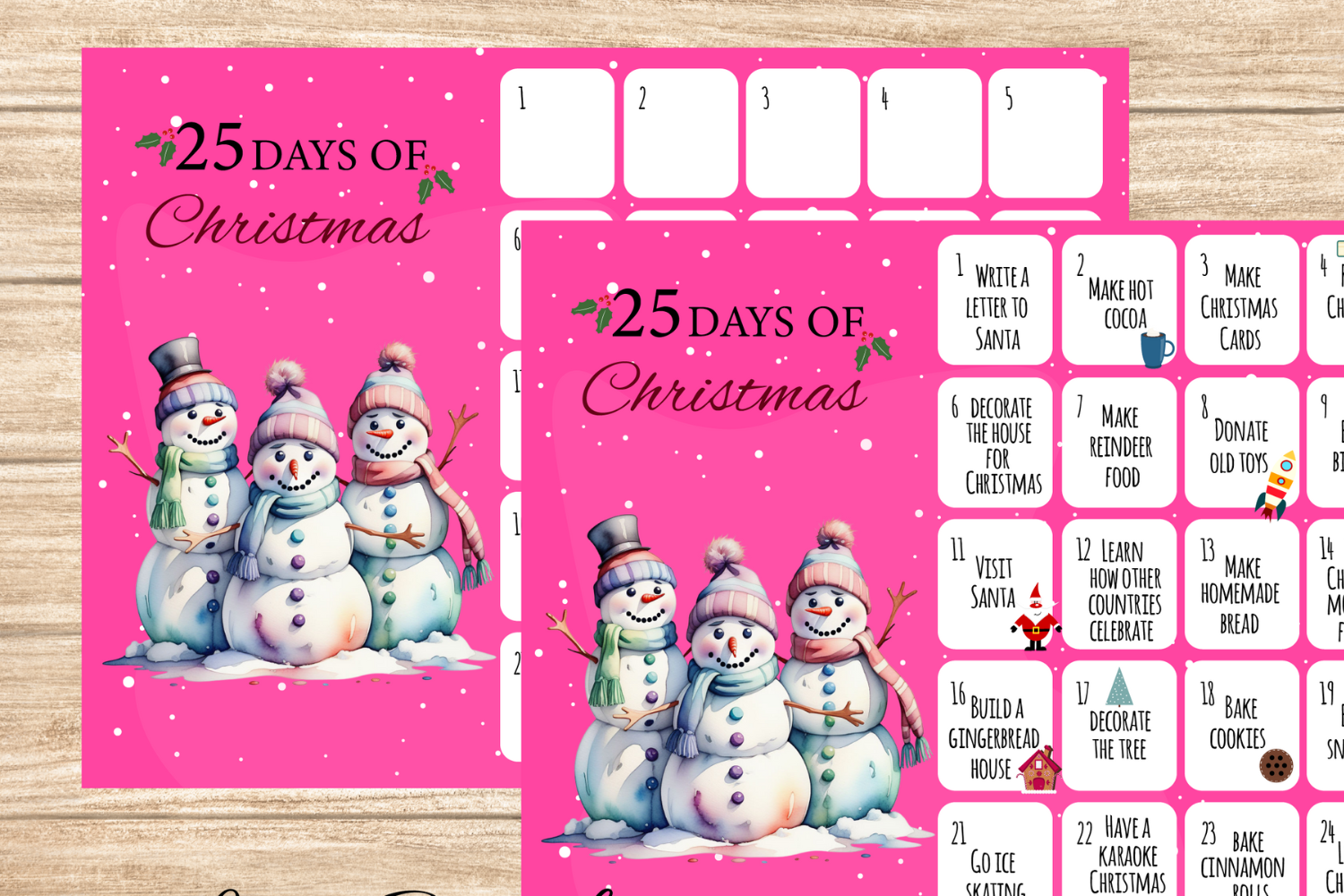 Christmas Calendar, Advent Calendar
