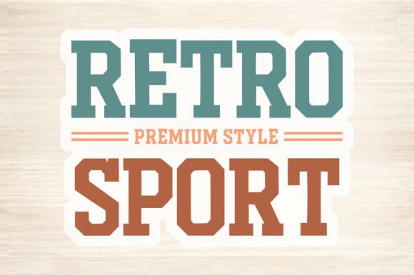 Classic Varsity Font - Preview 4