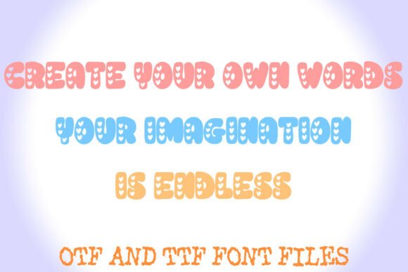 Cute Love Heart Font - Preview 3