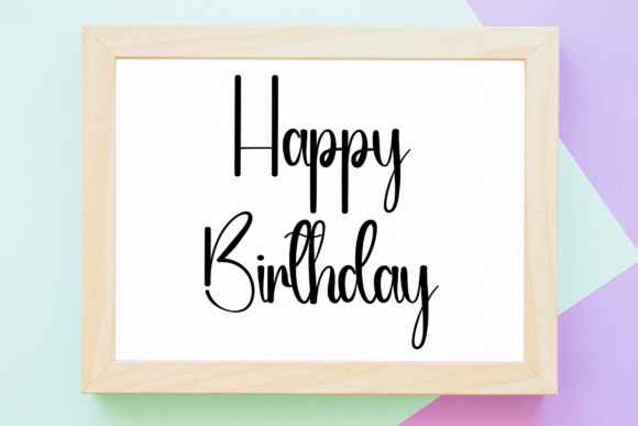 Cute Newyear Font - Preview 1